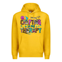 Lemon crafting is my therapy Premium Hoodie - AdoDesignShop