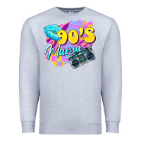 Heather Grey 90's mama Premium Sweatshirt - Zillion Design Studio