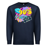 Navy 90's mama Premium Sweatshirt - Zillion Design Studio