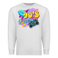 Oatmeal Heather 90's mama Premium Sweatshirt - Zillion Design Studio