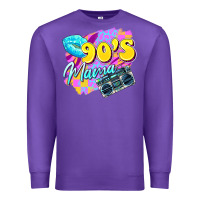 Purple 90's mama Premium Sweatshirt - Zillion Design Studio