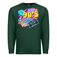 Sports Green 90's mama Premium Sweatshirt - Zillion Design Studio