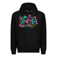 Black crafter Premium Hoodie - AdoDesignShop