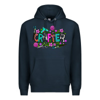 Navy crafter Premium Hoodie - AdoDesignShop
