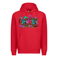 Red crafter Premium Hoodie - AdoDesignShop