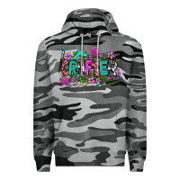 Slate Camo crafter Premium Hoodie - AdoDesignShop