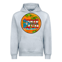 Heather Grey puerto rico coasters Urban Hoodie - AdoDesignShop