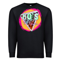 Black 80's mom Premium Sweatshirt - Zillion Design Studio
