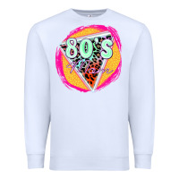 White 80's mom Premium Sweatshirt - Zillion Design Studio
