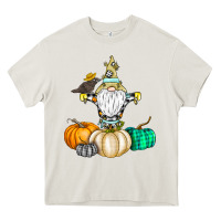 Cream Happy Fall Heavy Core Tee - CowhideDigitalArt