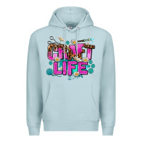 Blue Mist craft life Premium Hoodie - AdoDesignShop