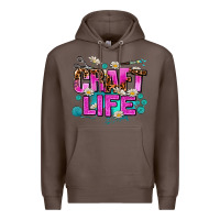 Coffee craft life Premium Hoodie - AdoDesignShop