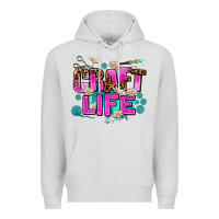 Dove Grey craft life Premium Hoodie - AdoDesignShop