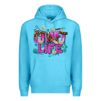 Ocean Blue craft life Premium Hoodie - AdoDesignShop