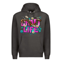 Smoke craft life Premium Hoodie - AdoDesignShop