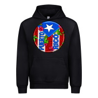 Black puerto rico coasters Urban Hoodie - AdoDesignShop