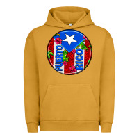 Pigment Peanut Butter puerto rico coasters Urban Hoodie - AdoDesignShop
