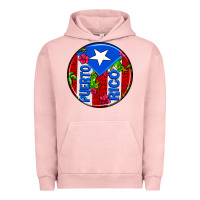 Pigment Salmon puerto rico coasters Urban Hoodie - AdoDesignShop