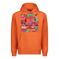 Carrot come on teacher lets go party Premium Hoodie - AdoDesignShop
