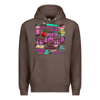 Coffee come on teacher lets go party Premium Hoodie - AdoDesignShop