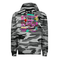 Slate Camo come on teacher lets go party Premium Hoodie - AdoDesignShop