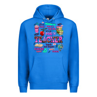 True Royal come on teacher lets go party Premium Hoodie - AdoDesignShop