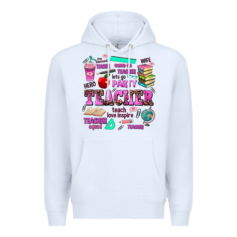 Come On Teacher Lets Go Party Premium Hoodie by AdoDesignShop | Teevron