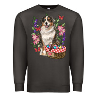 Smoke Easter Aussie Australian Shepherd Premium Sweatshirt - RanaPortraitStore