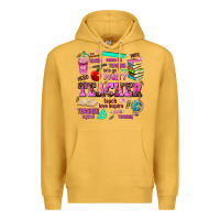 Mustard come on teacher lets go party Premium Hoodie - AdoDesignShop