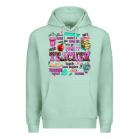 Seafoam come on teacher lets go party Premium Hoodie - AdoDesignShop