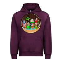Mauve Wine puerto rico coasters Urban Hoodie - AdoDesignShop