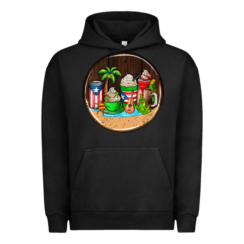 Puerto Rico Coasters Urban Hoodie by AdoDesignShop | Teevron