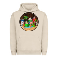 Pigment French Oak puerto rico coasters Urban Hoodie - AdoDesignShop