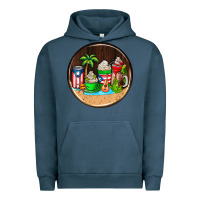 Pigment Midnight Navy puerto rico coasters Urban Hoodie - AdoDesignShop