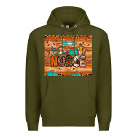 Army Green nurse fall Premium Hoodie - JahusDesignShop
