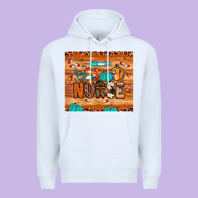 Nurse Fall Premium Hoodie Designed By Jahusdesignshop