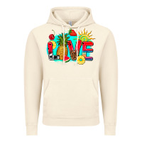 Vintage Artic love summer fruit and sun Vintage Hoodie - AdoDesignShop