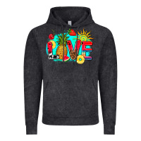 Vintage Black love summer fruit and sun Vintage Hoodie - AdoDesignShop