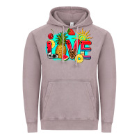Love Summer Fruit And Sun Vintage Hoodie | Teevron
