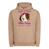 Pigment Burro Just A Girl Love Who Loves Guinea Pigs Urban Hoodie - Artiststas