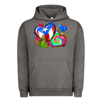 Pigment Tornado western leopard puerto rico hearts Urban Hoodie - AdoDesignShop