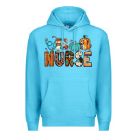 Ocean Blue nurse fall Premium Hoodie - JahusDesignShop