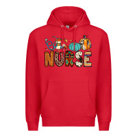 Red nurse fall Premium Hoodie - JahusDesignShop