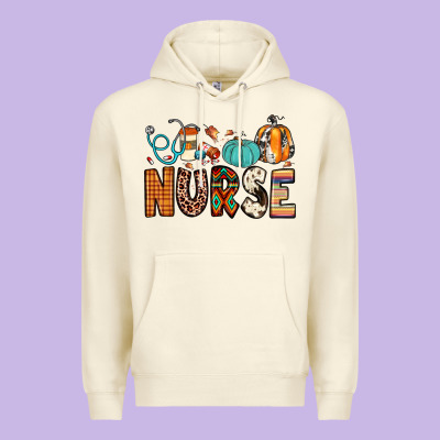Nurse Fall Premium Hoodie Designed By Jahusdesignshop