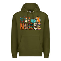 Army Green nurse fall Premium Hoodie - JahusDesignShop