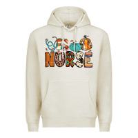 Oatmeal Heather nurse fall Premium Hoodie - JahusDesignShop