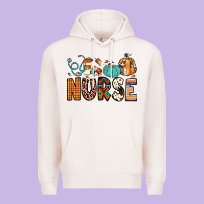 Nurse Fall Premium Hoodie Designed By Jahusdesignshop