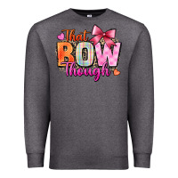 Charcoal Heather that bow though Premium Sweatshirt - Zillion Design Studio