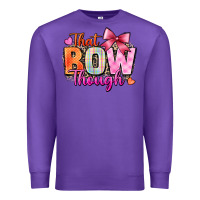 Purple that bow though Premium Sweatshirt - Zillion Design Studio
