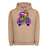Pigment Burro farm truck, mardi gras Urban Hoodie - JahusDesignShop